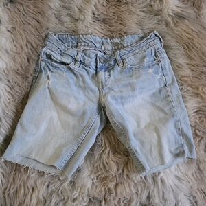 American Eagle Outfitters Light Wash Jean Shorts